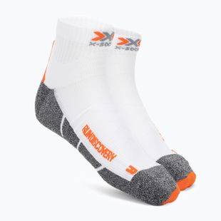 Férfi X-Socks Run Discovery 4.0 futó zokni arktikus fehér/dolomit szürke