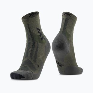 Zokni X-Socks Hike Discover Ankle dark sage/black