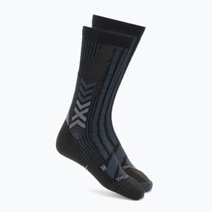 Férfi zokni X-Socks Trekking Perform Merino Crew black/charcoal