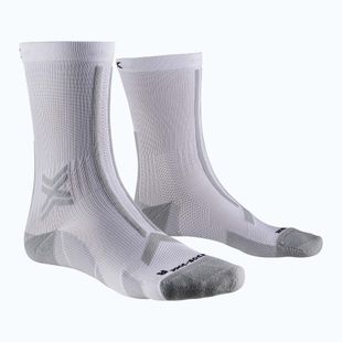 Férfi futózokni X-Socks Trailrun Discover Crew arctic white/pearl grey