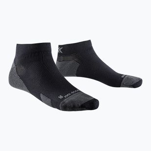 Férfi futózokni X-Socks Run Discover Low Cut black/charcoal