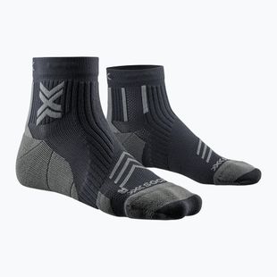 Férfi futózokni X-Socks Run Expert Ankle black/charcoal