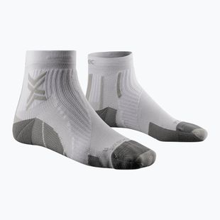 Férfi futózokni X-Socks Run Perform Ankle arctic white/pearl grey