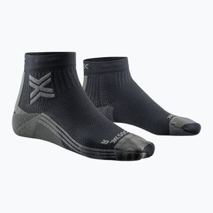 Női futózokni X-Socks Run Discover Ankle black/charcoal