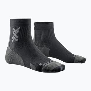 Férfi futózokni X-Socks Run Discover Ankle black/charcoal