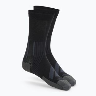 Kerékpáros zokni X-Socks Bike Expert Merino Crew black/charcoal