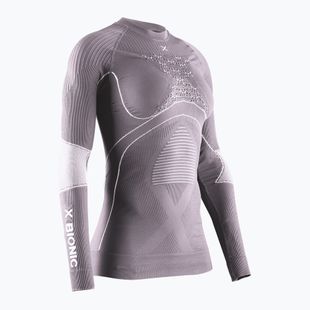 Női thermo hosszú ujjú felső X-Bionic Energy Accumulator 4.0 dusty lavender/arctic white