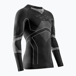 Férfi termoaktív pulóver X-Bionic Energy Accumulator Light Shirt black/light grey