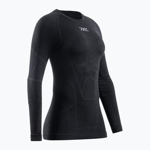 Női thermo hosszú ujjú felső X-Bionic Symbio Merino Shirt opal black