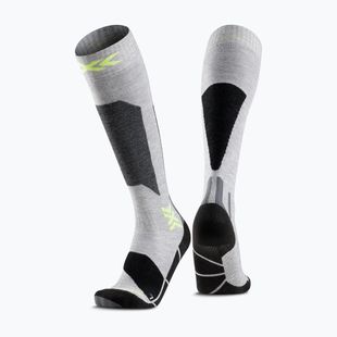 Sí zokni X-Socks Ski Discover Otc rhino grey/canary