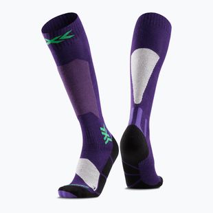 Sízokni X-Socks Ski Discover Otc deep purple/light sand