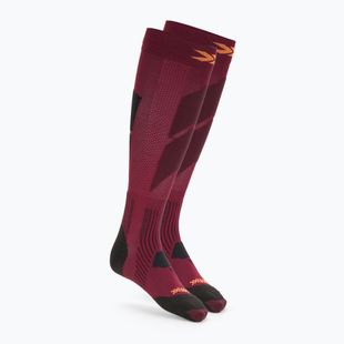 Sízokni X-Socks Ski Perform Otc dune red/orange