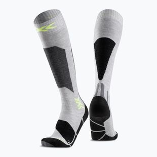 Gyerek sízokni X-Socks Ski Discover Otc rhino grey/canary