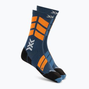 Sízokni X-Socks X-Country Perform Crew marine/orange