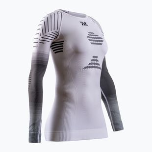 Női thermo hosszú ujjú felső X-Bionic Invent Fx Shirt white/grey/light grey