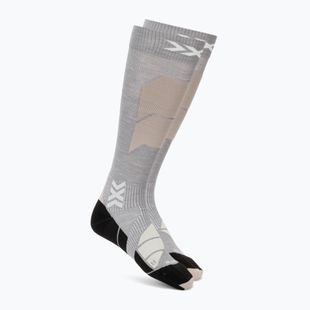 Sí zokni X-Socks Ski Perform Merino Otc seal grey/light sand
