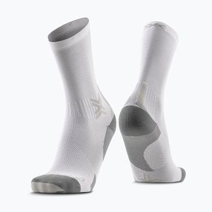 Zoknik X-Socks Run Discover Crew Arctic White/Pearl Grey