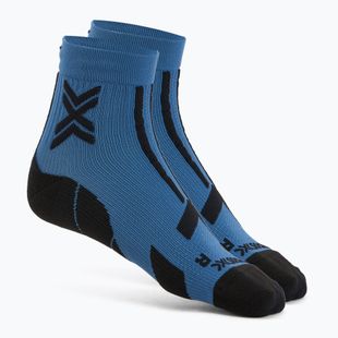 X-Socks Trailrun Discover Ankle ásványi kék/x fekete zokni