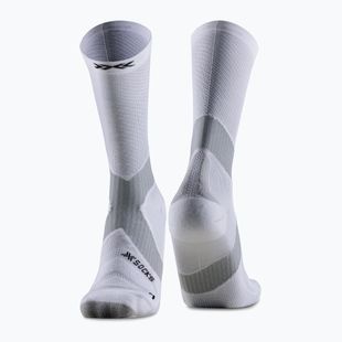 X-Socks Bike Expert Crew zokni sarkvidéki fehér/gyöngyszürke zokni