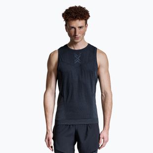 Férfi X-Bionic Xceed Run x fekete/rhino szürke futó felső