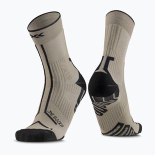 Zokni X-Socks Trailrun Terraskin Expert Crew sand/dark sand