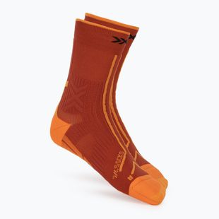 Zokni X-Socks Trailrun Terraskin Expert Crew burnt red/orange
