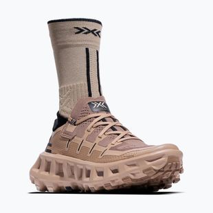 Futócipő + zokni X-Bionic Terraskin X01 sand/dark Sand
