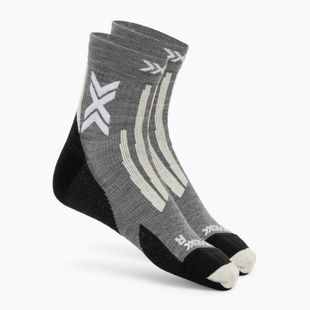 Zokni X-Socks Hike Discover Merino Ankle seal grey/light sand