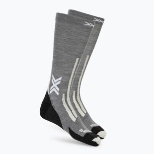 Zokni X-Socks Hike Discover Merino Crew seal grey/light sand