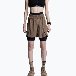 Futóshort X-Bionic Corefusion Run Perform dark sand