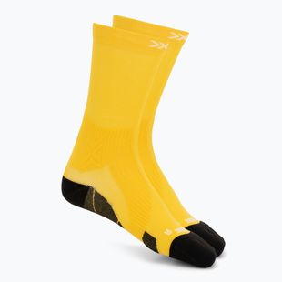 Zokni X-Socks Run Perform Crew flash yellow