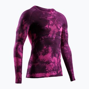 Termoaktiv pulóver X-Bionic Energy Accumulator Wild LS tiedye x black/fluo pink