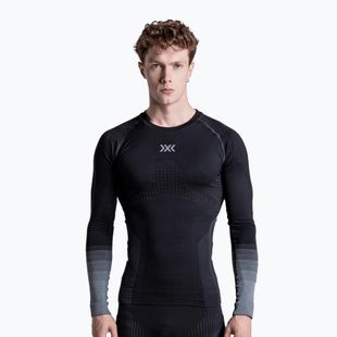 Férfi Termoaktiv pulóver X-Bionic Invent Graphics LS x black/dark grey