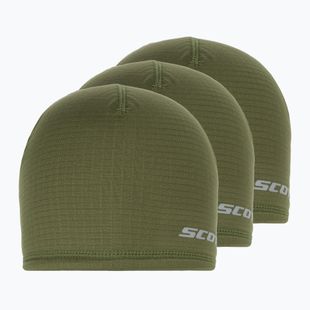 SCOTT Fleece Lt Beanie téli sapka 3 db fir green