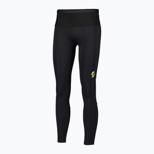 Férfi futó leggings SCOTT RC Run Full Tights fekete/sárga