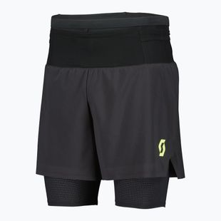 Férfi futóshort SCOTT RC Run Hybrid black/yellow