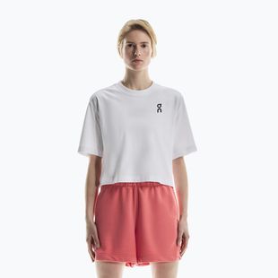 Női póló On Club Boxy-T white