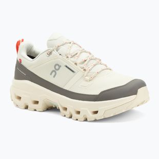 Férfi túracipő On Cloudrock Low Waterproof elefántcsont/elefántcsont