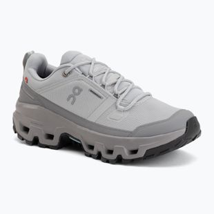 Női kirándulócipők On Cloudrock Low Waterproof glacier/ore