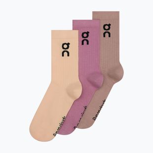 Zokni On Logo High 3 pack sherbet/rhodonite
