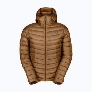 Férfi bélelt kabát SCOTT Insuloft Tech Primaloft Hoody bread brown