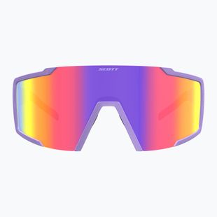 SCOTT Shield Compact napszemüveg swish purple/teal chrome