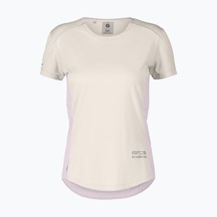 Női futó póló SCOTT Endurance Tech cotton white/bliss pink