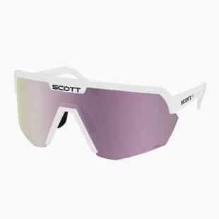 Napszemüveg SCOTT Sport Shield white matt/amp lavender chrome