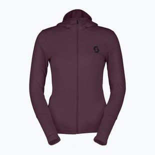 Női polár pulóver SCOTT Defined Light Hoody cocoa red
