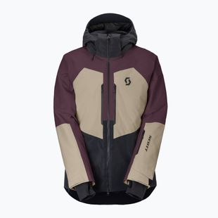 Férfi síkabát SCOTT Ultimate Dryo cocoa red/portobello beige