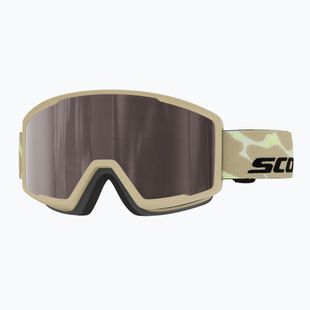 Síszemüveg SCOTT Trace Pro Compact mojave beige/silver chrome