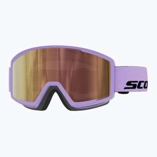 Síszemüveg SCOTT Trace Pro Compact Light Sensitive S1-3 sherbet purple/black/amp ls cinnamon chrome