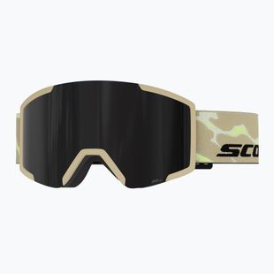 Síszemüveg SCOTT Shield mojave beige/amp black chrome