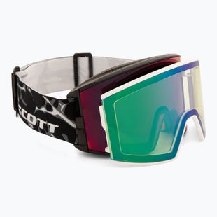 Síszemüveg SCOTT React Light Sensitive granite black/white/amp red chrome